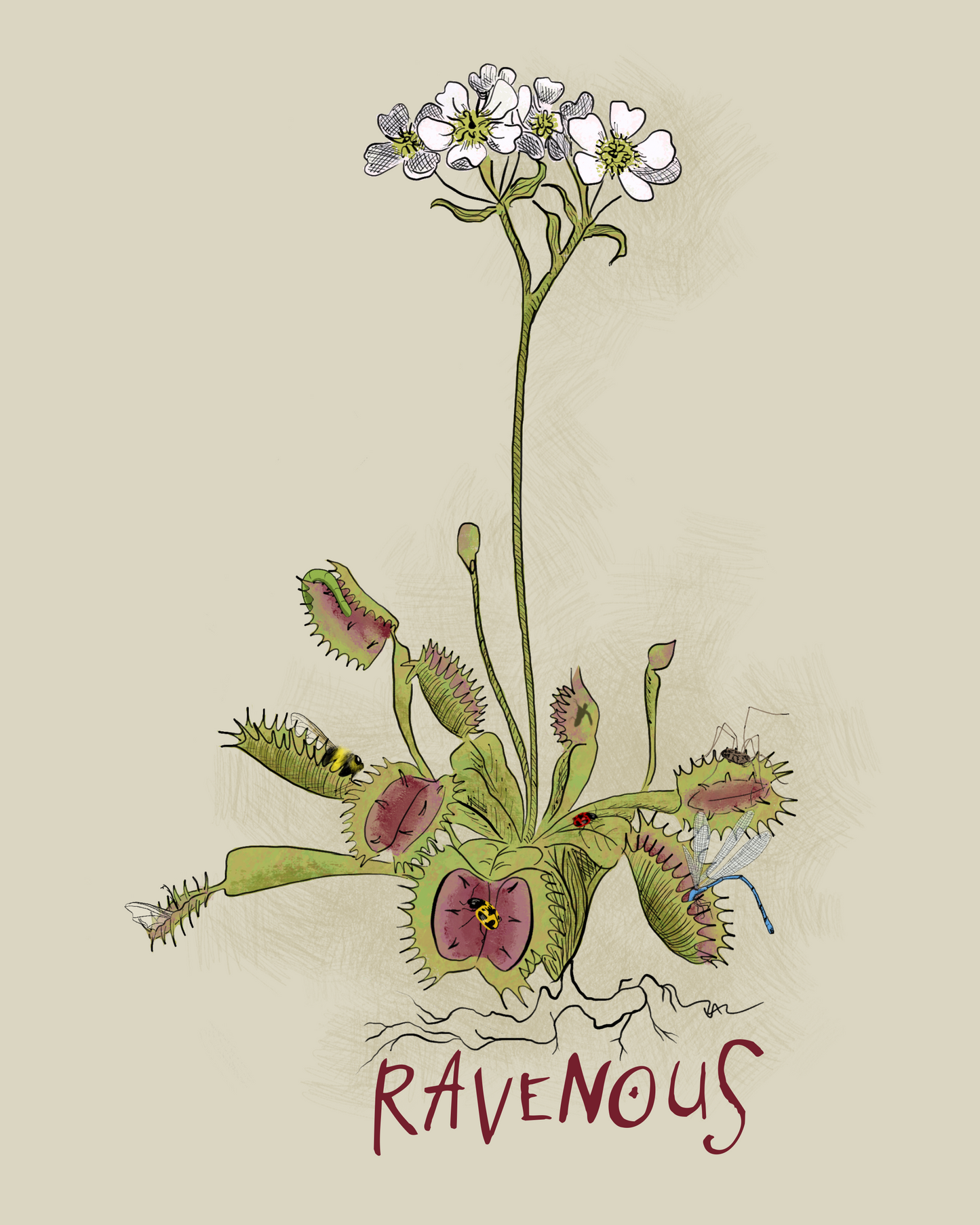 Ravenous Print