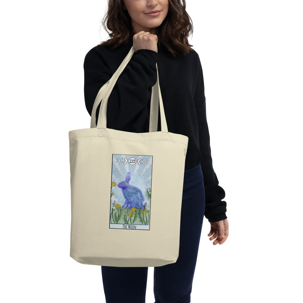 The Moon, Tarot Eco Tote Bag