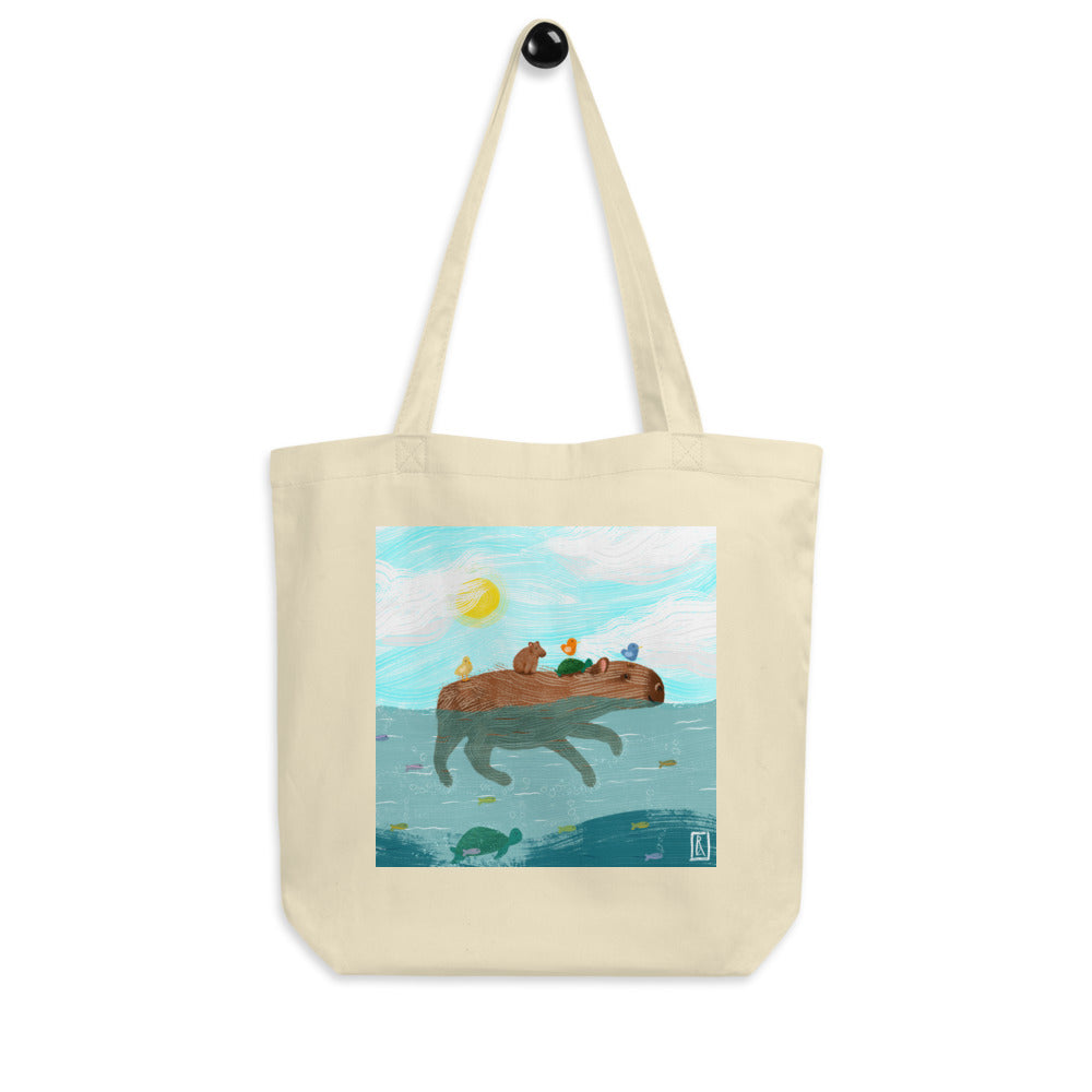 Be Capy and Carry On - Eco Tote Bag