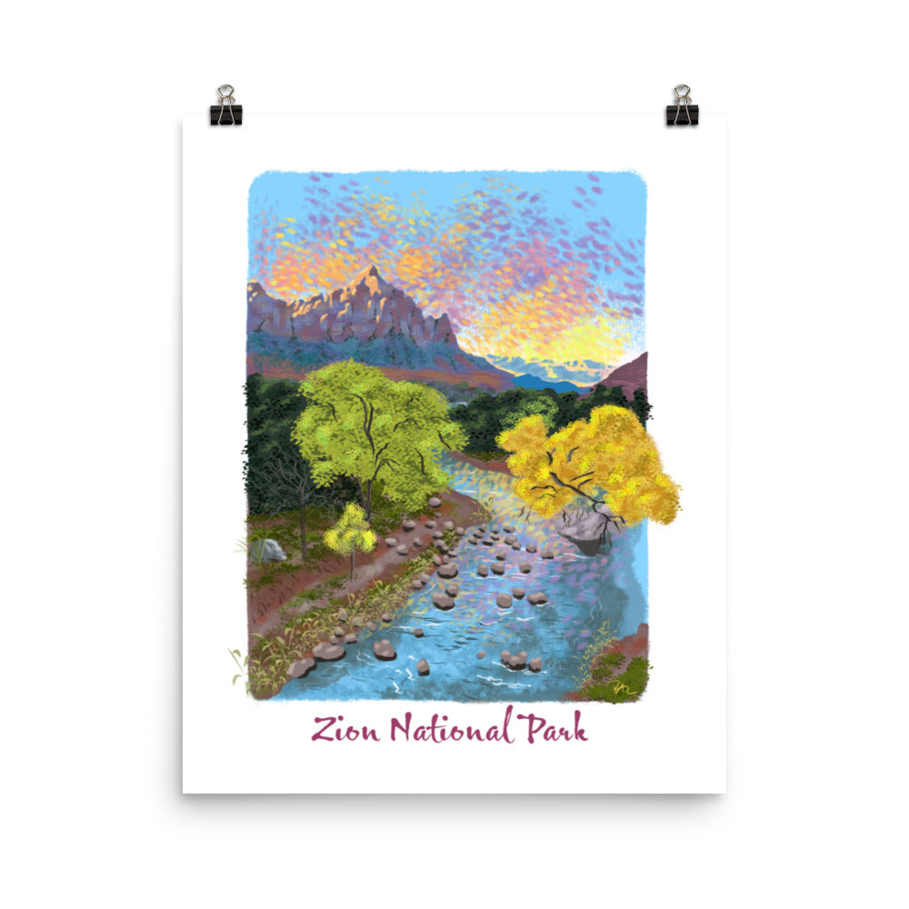 Zion National Park Print