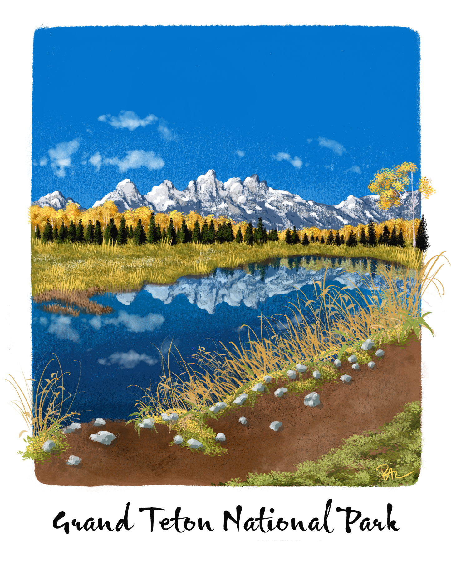 Grand Teton - Eco Tote Bag