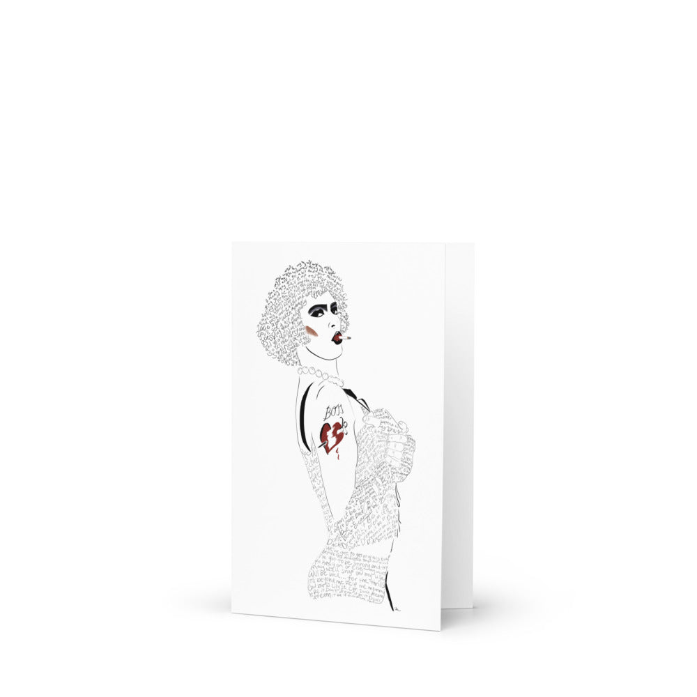 Frank N Furter Greeting Card