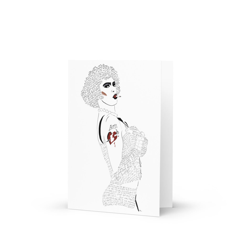 Frank N Furter Greeting Card