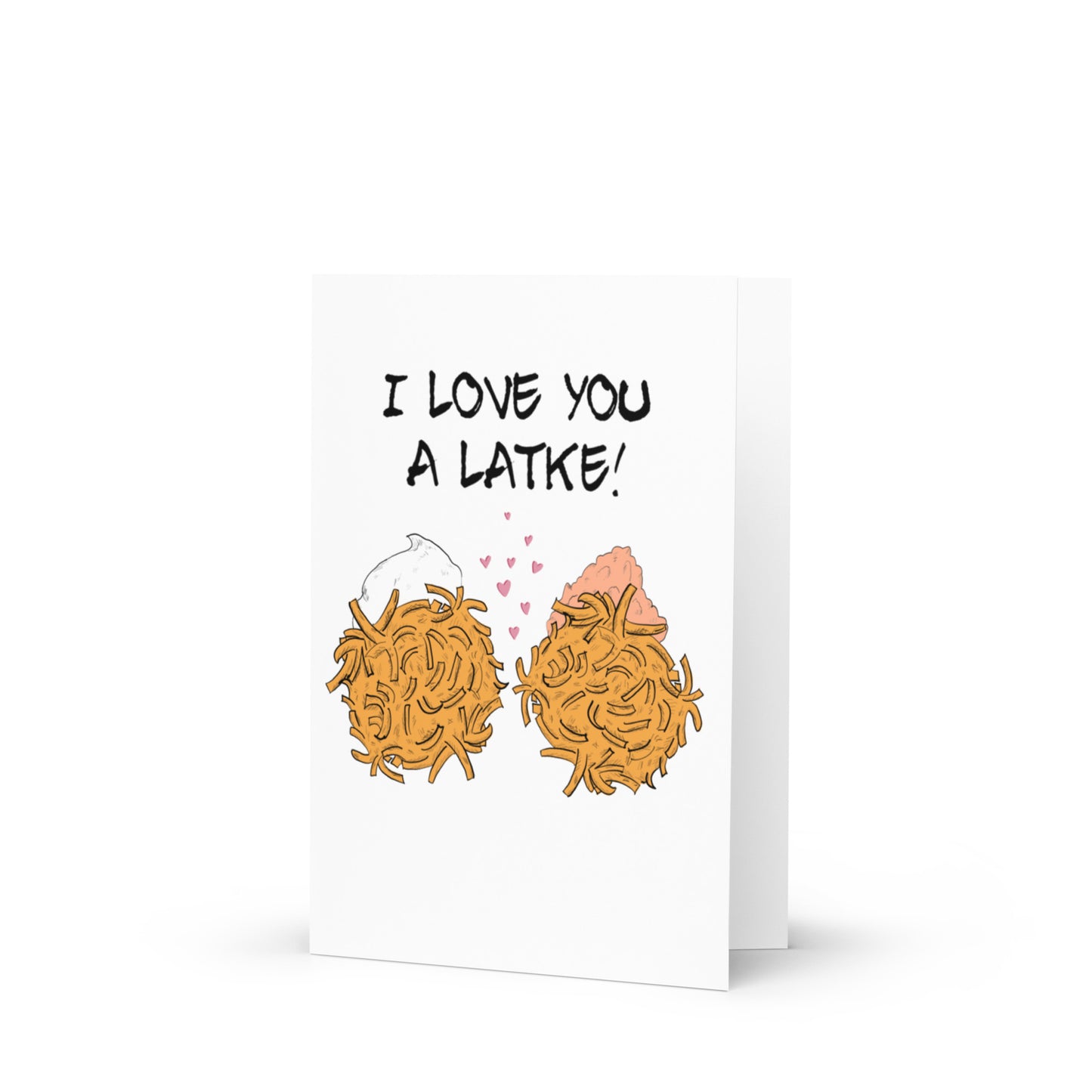 Latke Greeting Card