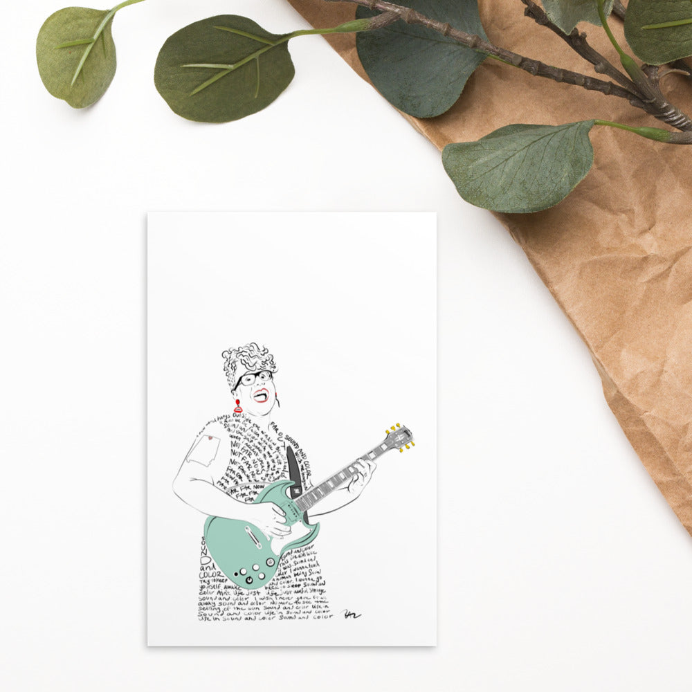 Brittany Howard Postcard