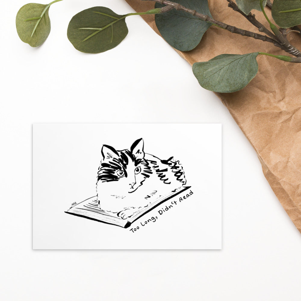 TLDR Postcard