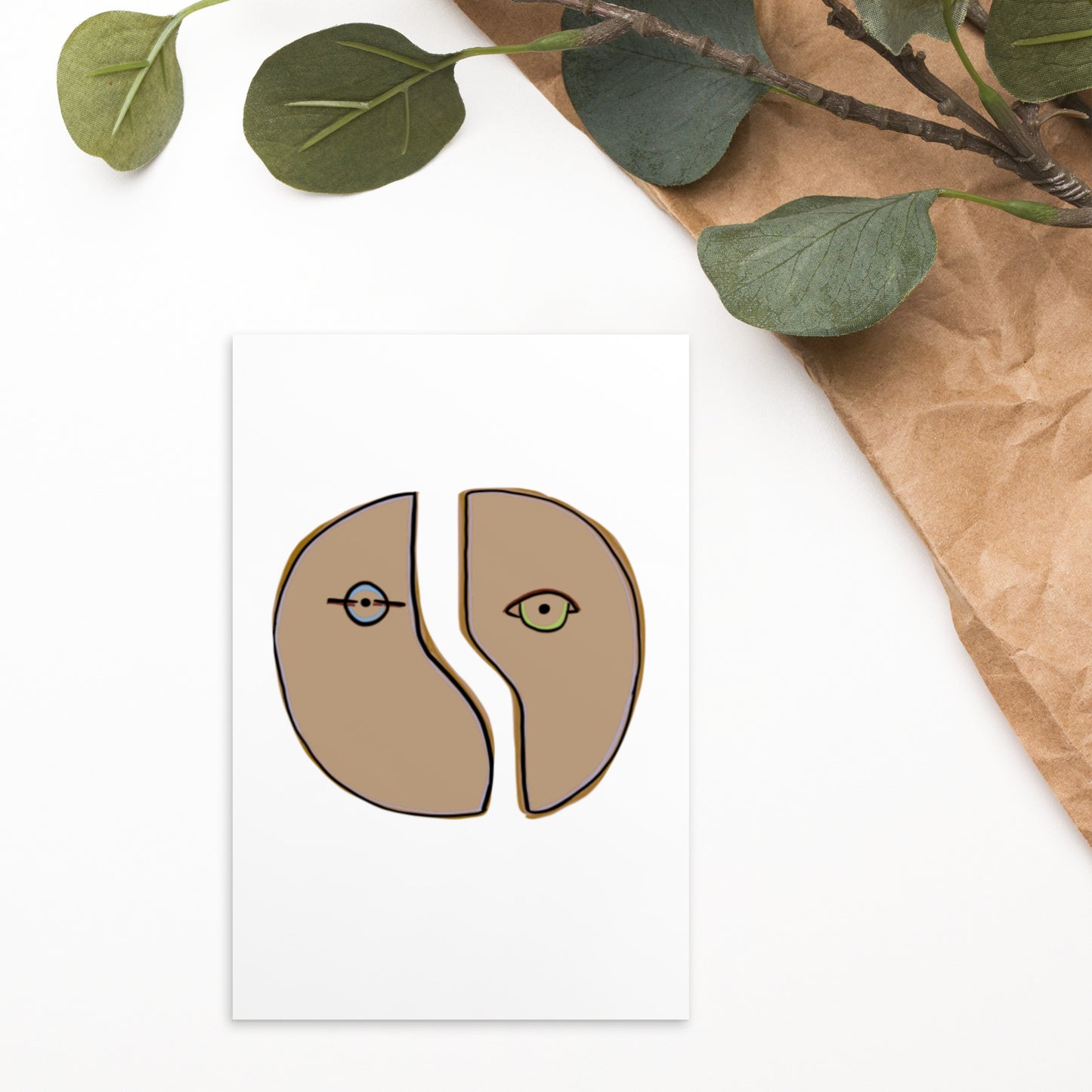 Origin Of Love Postcard