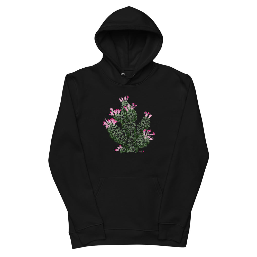Succulent Scribbles Unisex Eco Hoodie