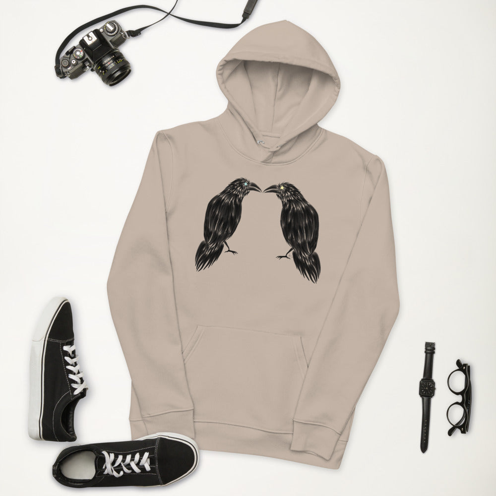 The Raven Thieves of Light Unisex Eco Hoodie