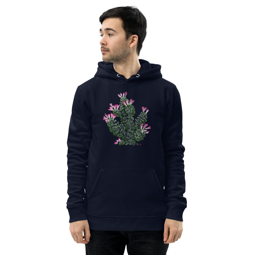 Succulent Scribbles Unisex Eco Hoodie
