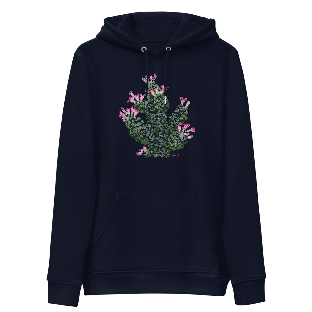 Succulent Scribbles Unisex Eco Hoodie
