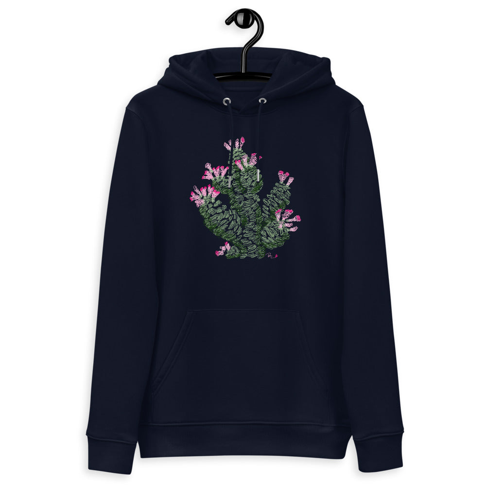 Succulent Scribbles Unisex Eco Hoodie