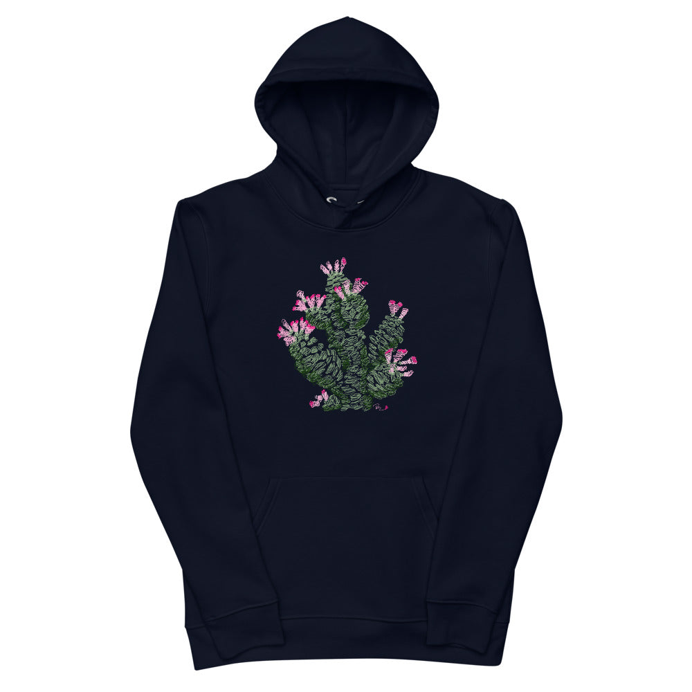 Succulent Scribbles Unisex Eco Hoodie