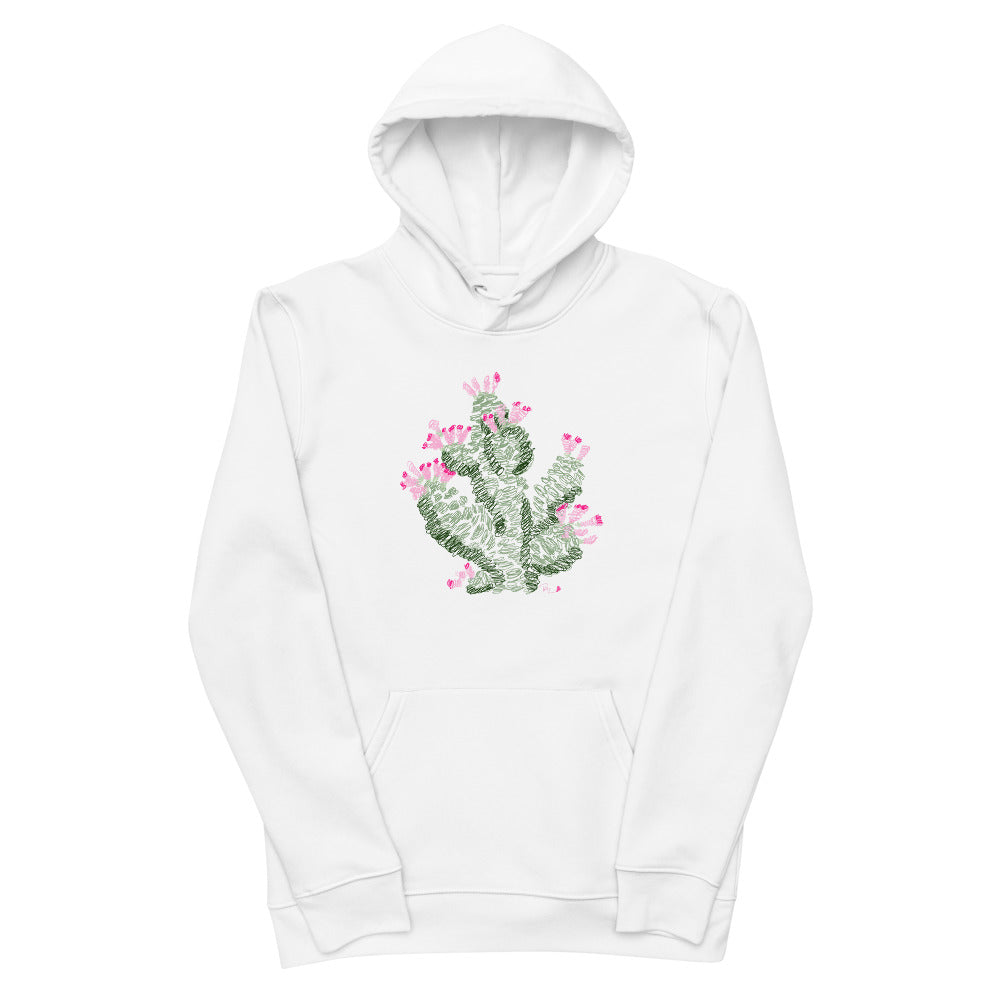 Succulent Scribbles Unisex Eco Hoodie