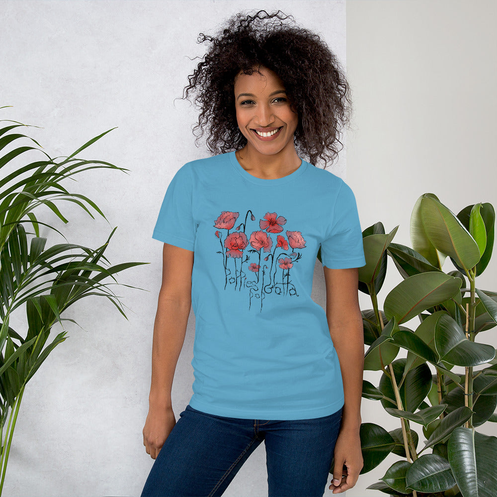 Poppies Gotta Pop Unisex T-Shirt