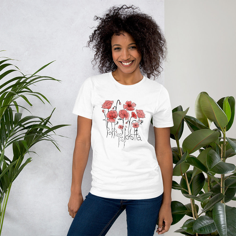 Poppies Gotta Pop Unisex T-Shirt