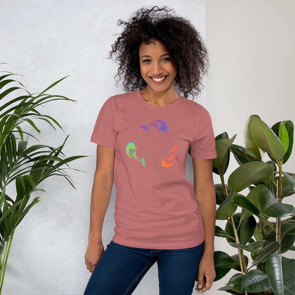 Narwhal in Color Unisex T-Shirt