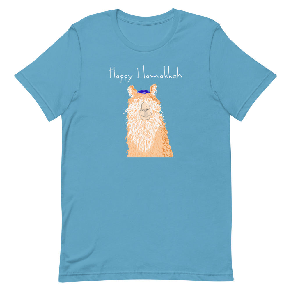 Happy Llamakkah Unisex T-Shirt