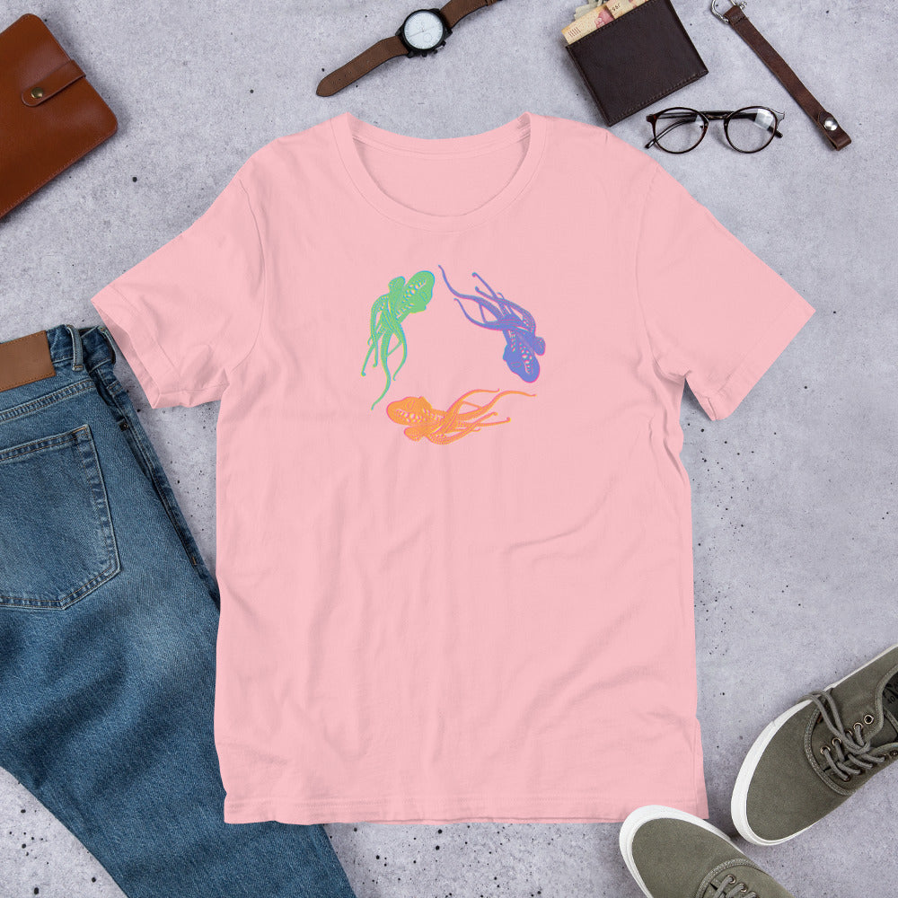 Octopus in Color Unisex T-Shirt