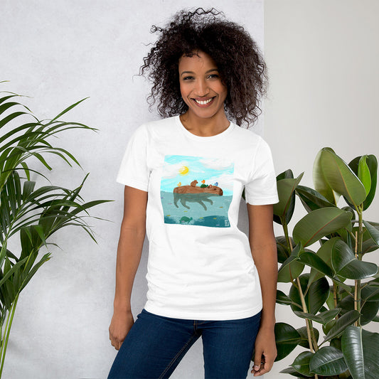 Be Capy and Carry On Unisex T-Shirt