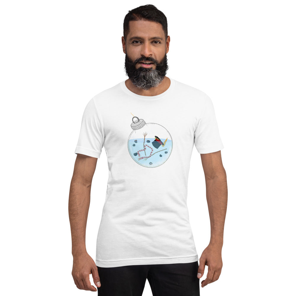 Melted Snowman Unisex T-Shirt