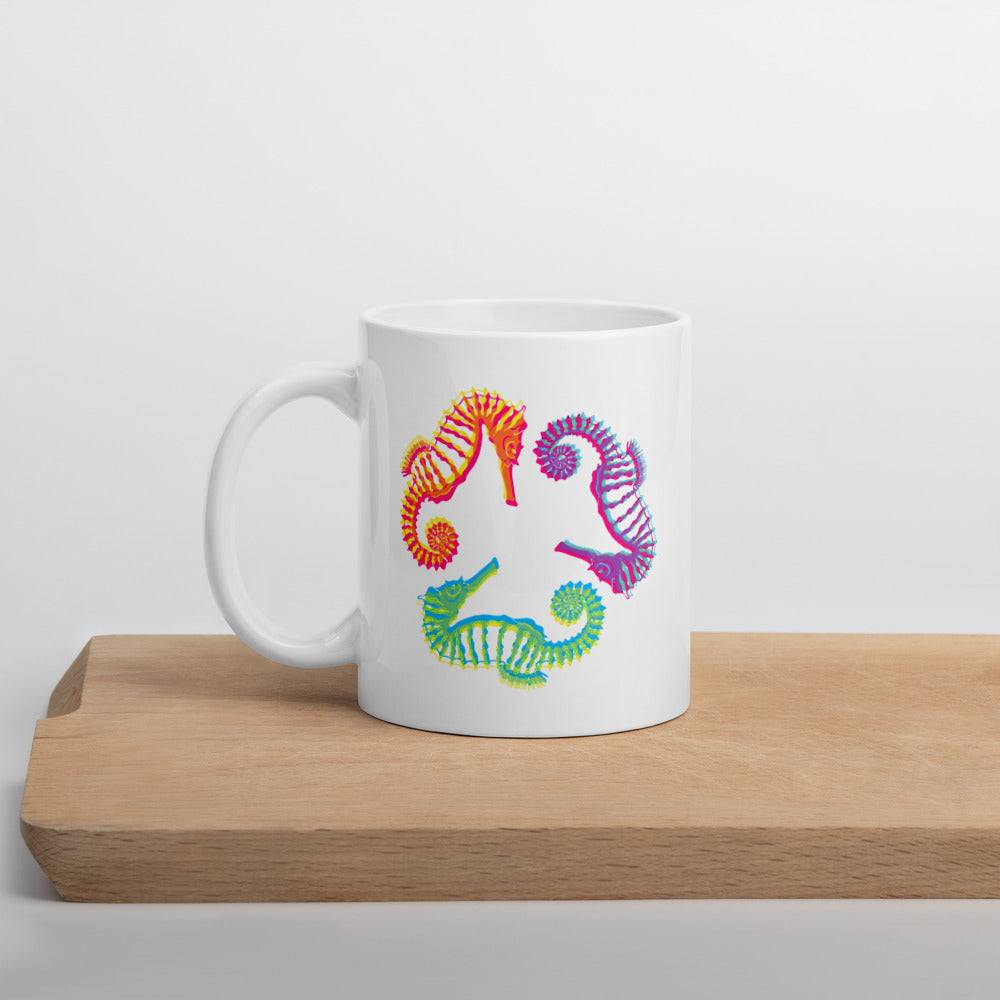 Seahorse in Color Mug