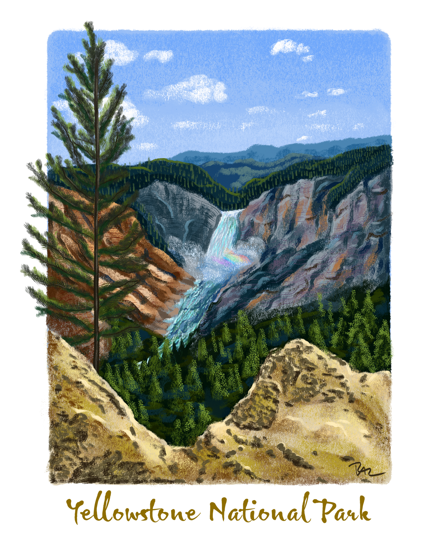 Yellowstone - Eco Tote Bag