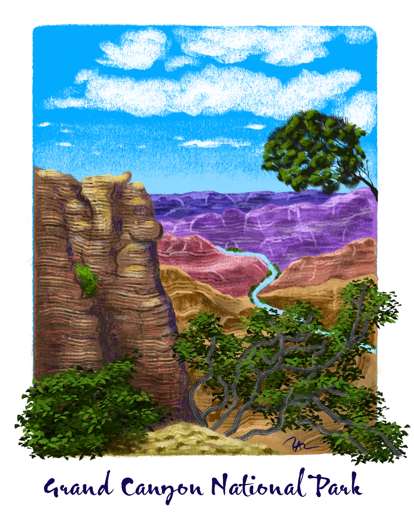 Grand Canyon National Park Print