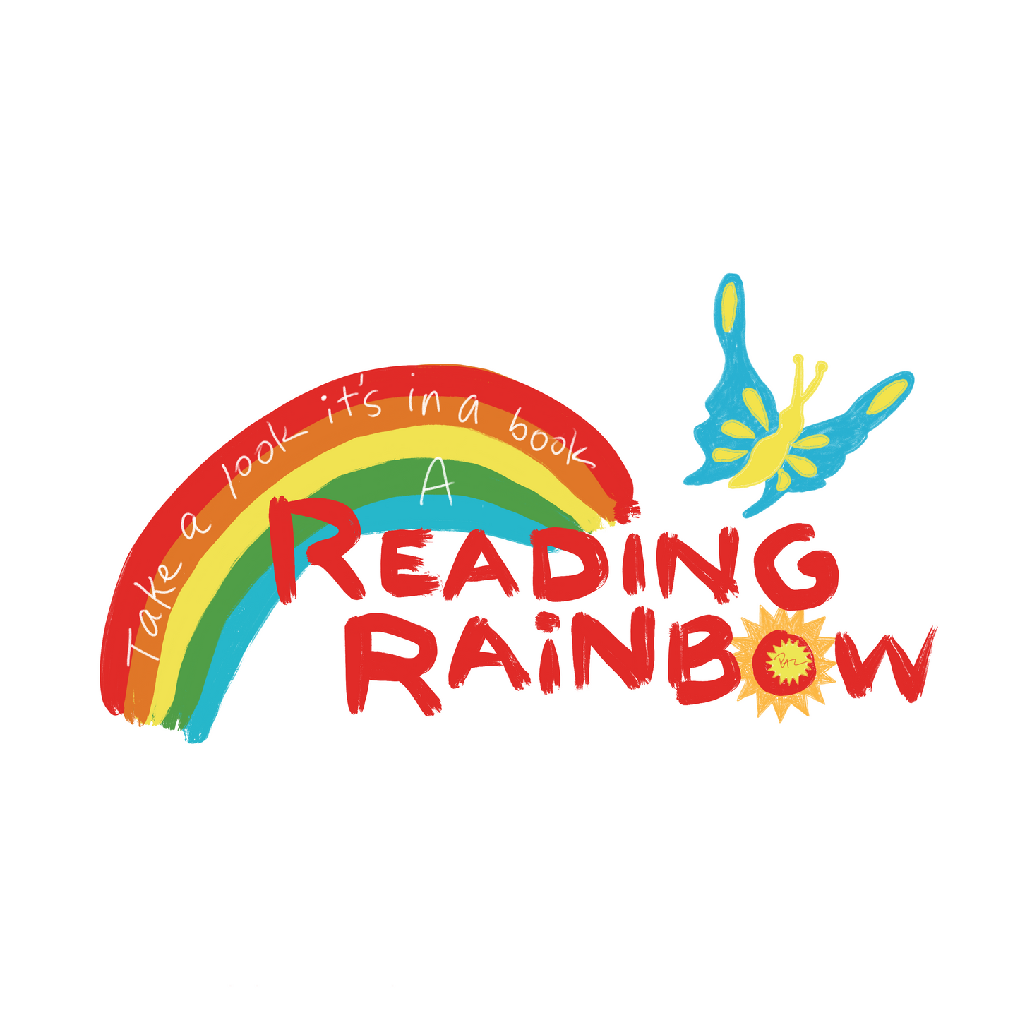 Reading Rainbow - Eco Tote Bag