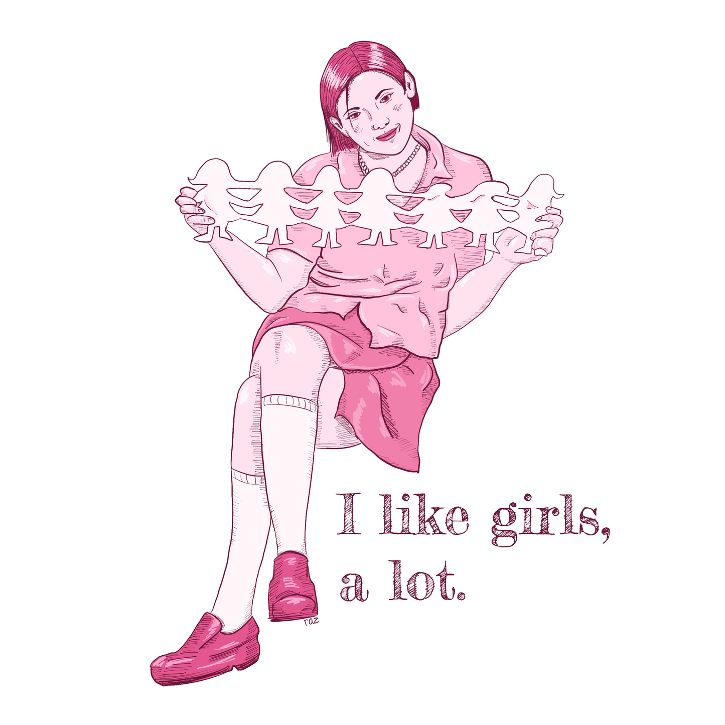 I Like Girls Eco Tote Bag