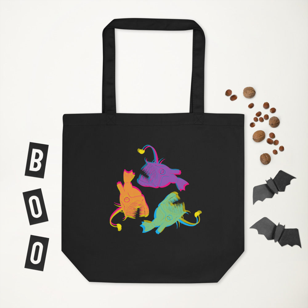 Anglerfish in Color Eco Tote Bag