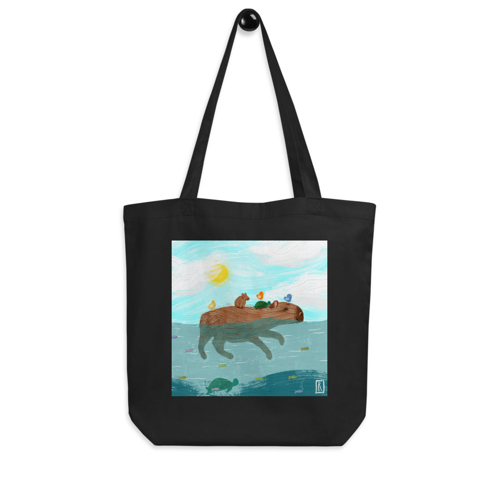 Be Capy and Carry On - Eco Tote Bag
