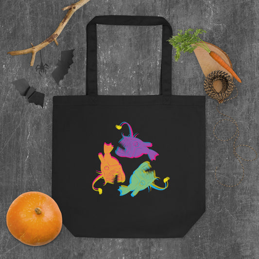 Anglerfish in Color Eco Tote Bag