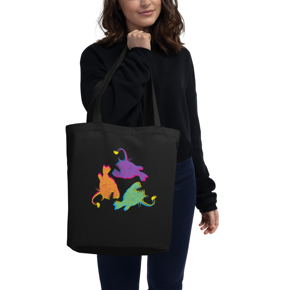 Anglerfish in Color Eco Tote Bag