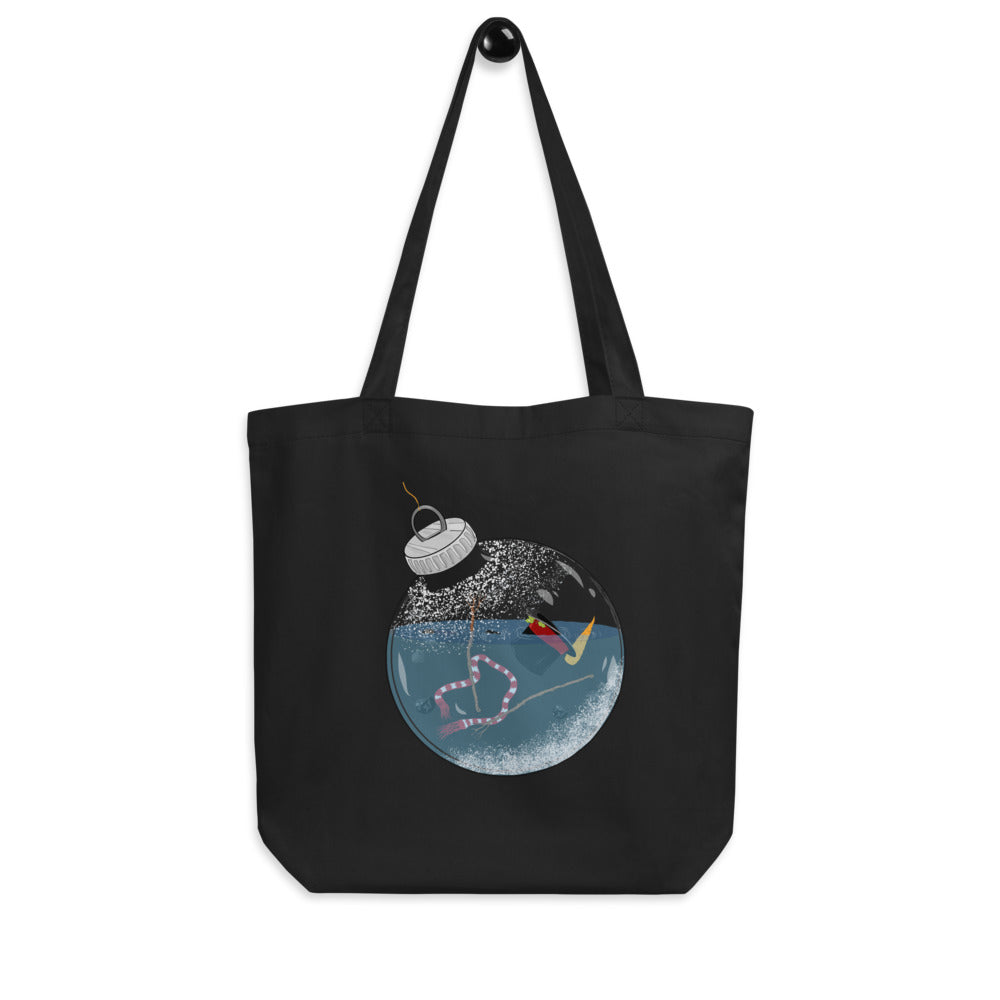 Melted Snowman Eco Tote Bag
