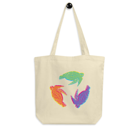 Sea Turtle in Color - Eco Tote Bag