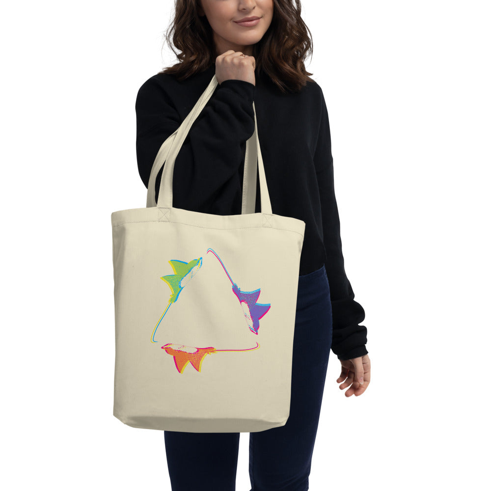 Sting Ray in Color - Eco Tote Bag