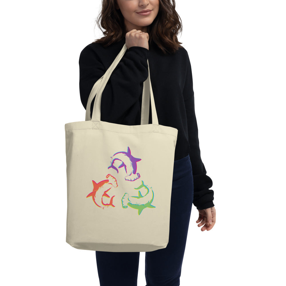 Hammerhead in Color - Eco Tote Bag