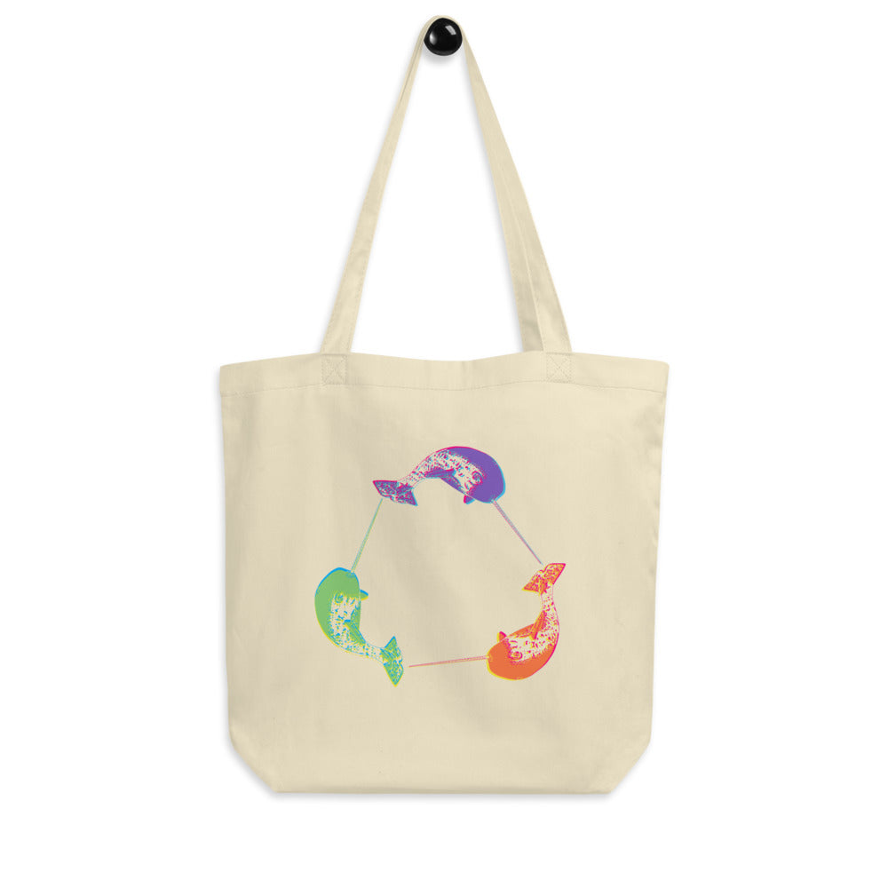 Narwhal in Color - Eco Tote Bag