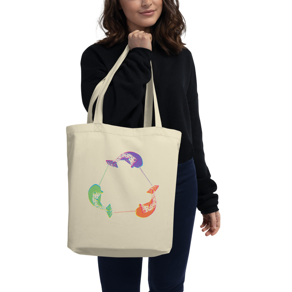 Narwhal in Color - Eco Tote Bag