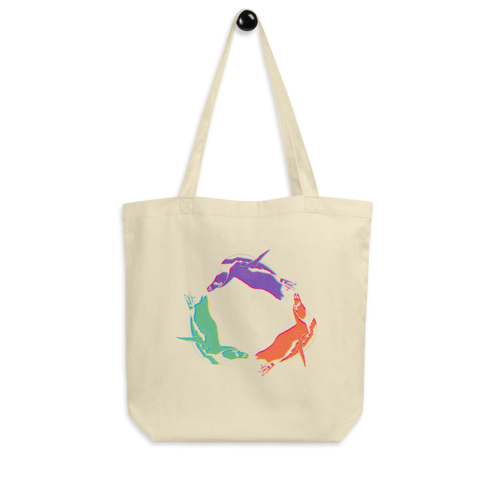 Penguin in Color - Eco Tote Bag