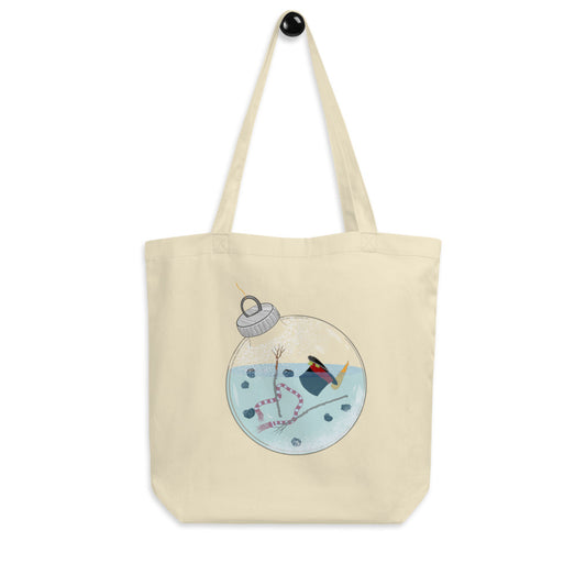 Melted Snowman Eco Tote Bag