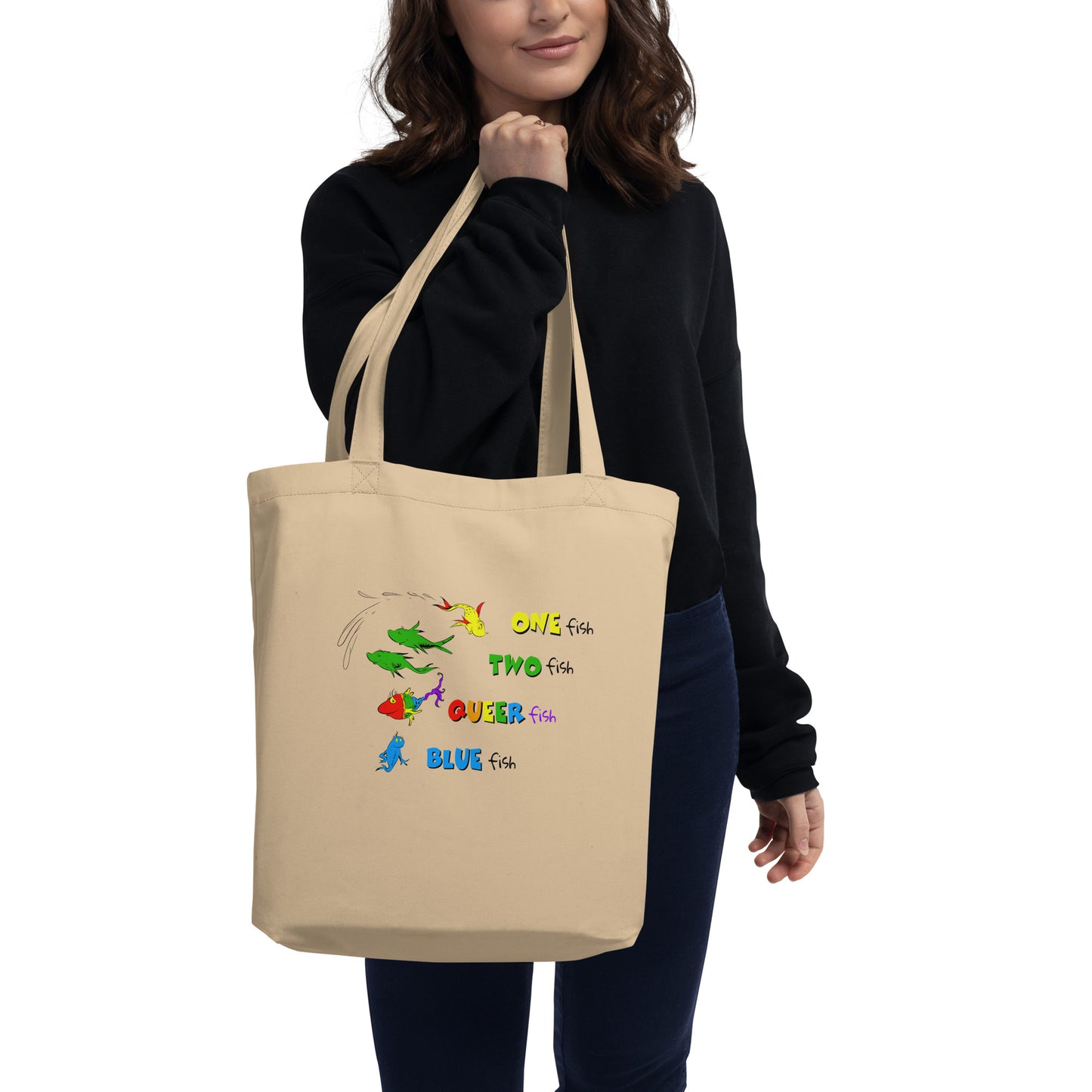 Queer Fish Eco Tote Bag