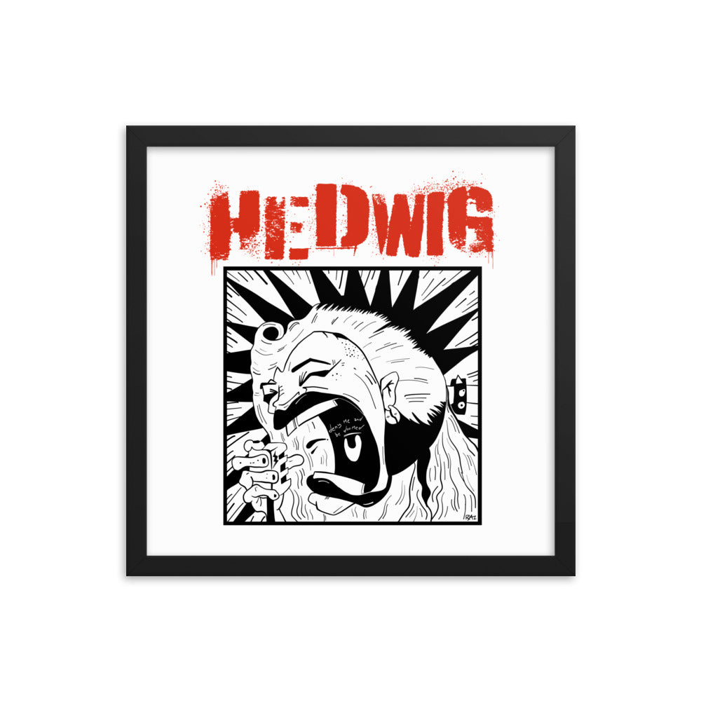 Limited Edition: Hedwig Concert Framed Print