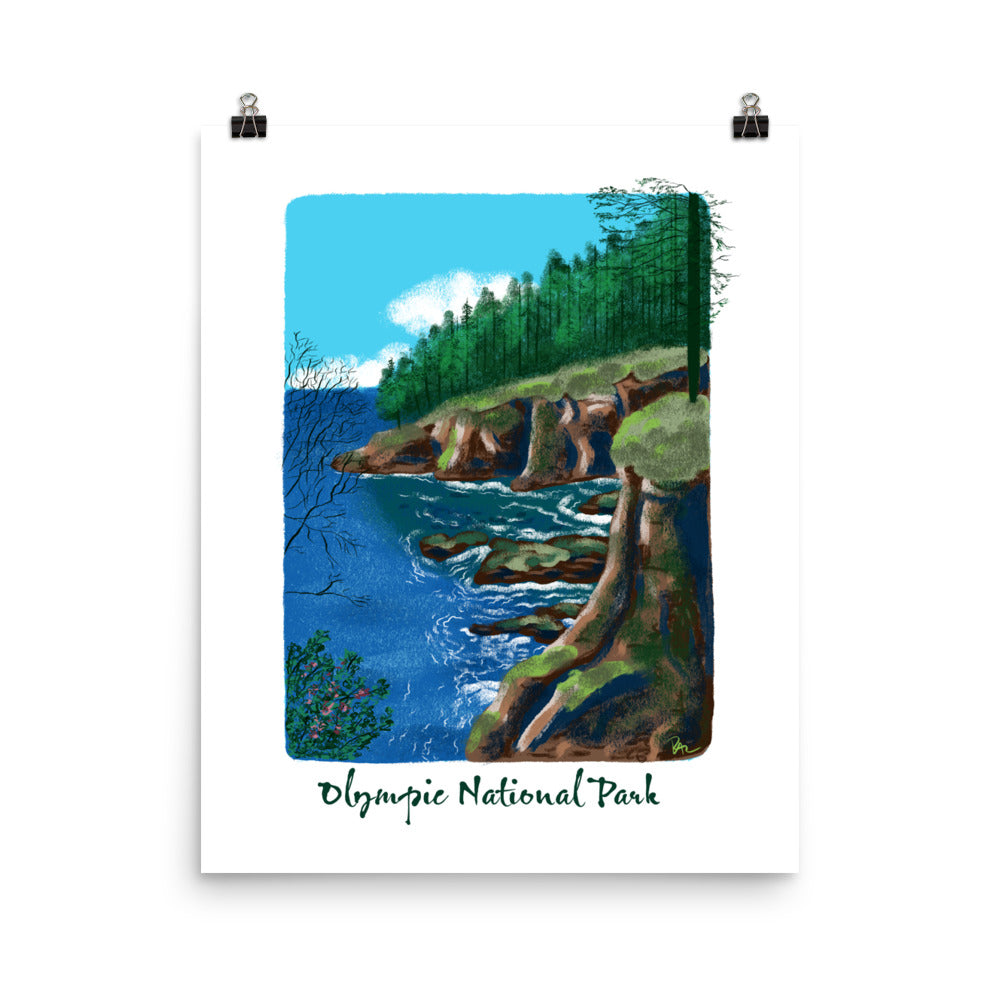 Olympic National Park Print