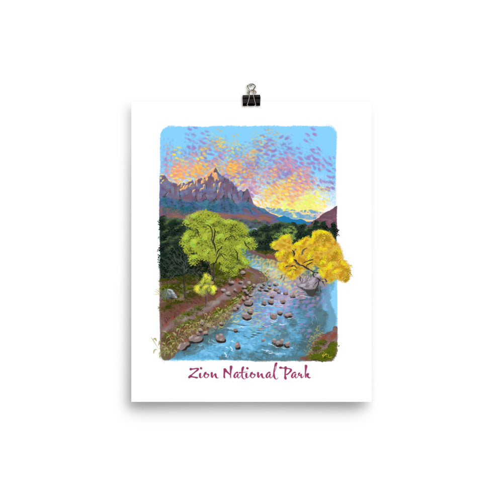 Zion National Park Print