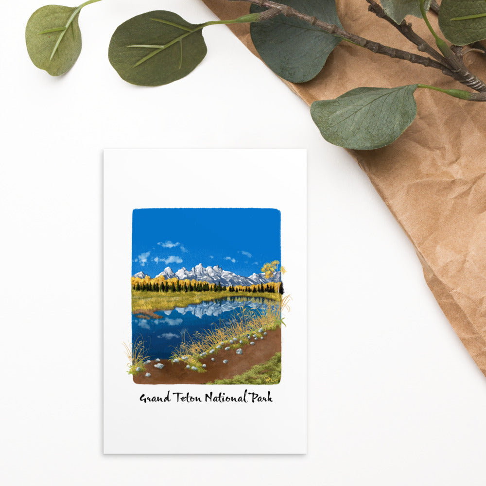 Grand Teton Postcard