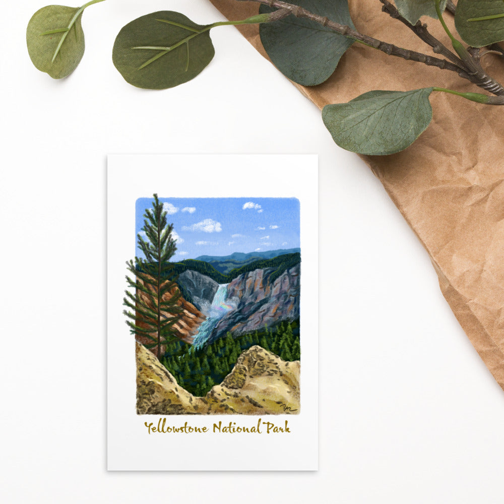 Yellowstone Postcard