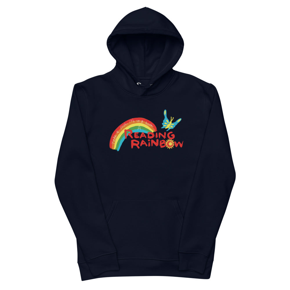 Reading Rainbow Unisex Eco hoodie