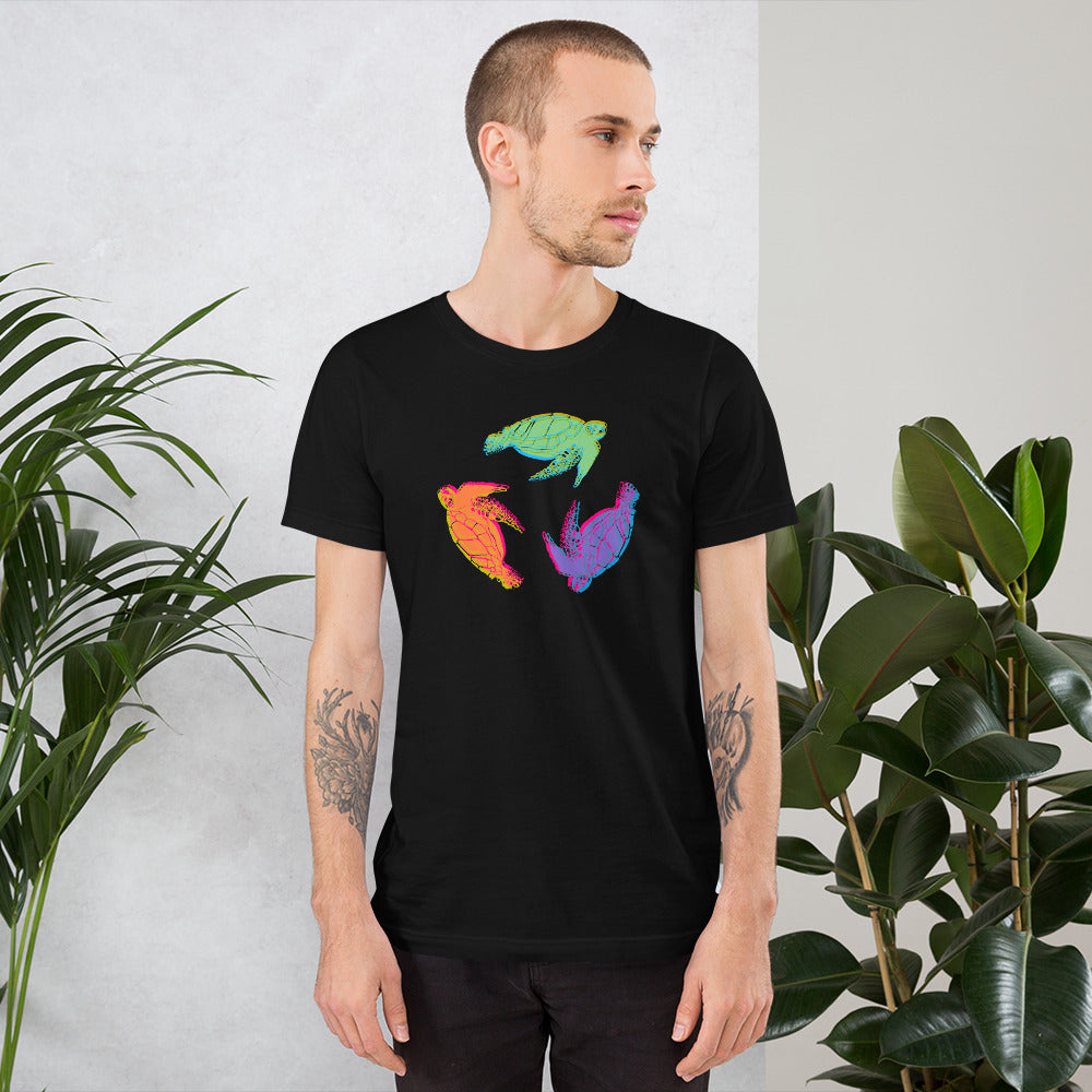 Sea Turtle in Color Unisex T-Shirt